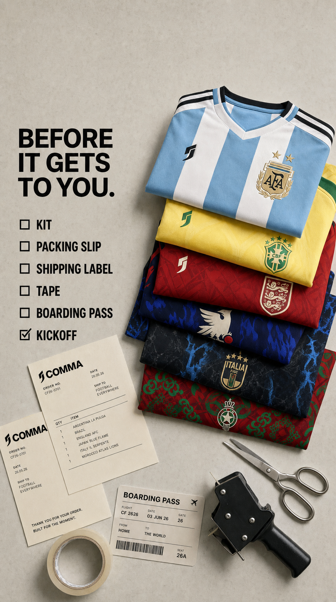 12. Pre-WC packing chaos